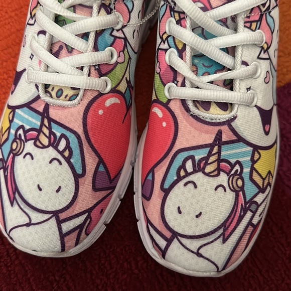 RAAD Shop Unicorn Workout Party Women’s Trainers - Picture 2 of 10